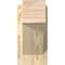 Ekena Millwork Traditional Block Rough Sawn Outlooker, Douglas Fir, 6"W x 12"D x 12"H OUT06X12X12TRA05RDF - alternate 4